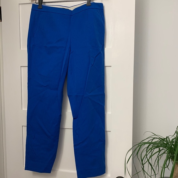 Jcrew pants blue size 8 - Picture 1 of 4